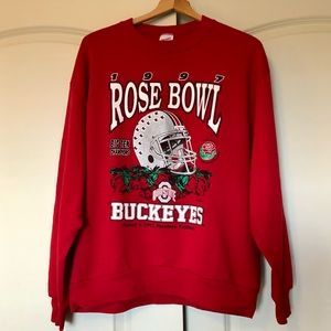 1997 VINTAGE Jerzeez Ohio State Buckeyes Rose Bowl sweatshirt men’s large